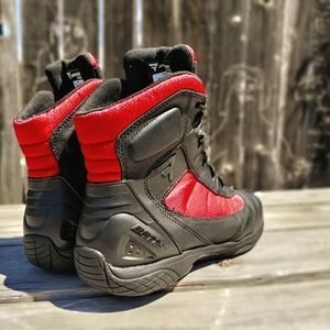 Bates Beltline Waterproof Motorcycle Boots S 10.5